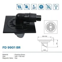 FLOOR DRAIN | FLOOR DRAIN DEKKSON FD 9901 BR  GUN GREY