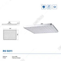 RAIN SHOWER | RAIN SHOWER DEKKSON RS 5011 CP