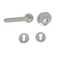 LEVER HANDLE TUBE ROSES ( LHTR ) | HANDLE DEKKSON LHTR 0016 22MM LEFT+KNOB SSS