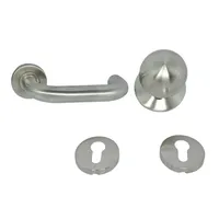 LEVER HANDLE TUBE ROSES ( LHTR ) | HANDLE DEKKSON LHTR 0016 22MM RIGHT+KNOB SSS