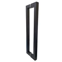 PULL HANDLE HAMPTON | PULL HANDLE HAMPTON PH SQ 501 25X25X475X450 MATT BLACK