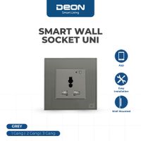 SMART ELECTRICAL | DEON SMART WALL SOCKET UNI GREY