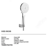 HAND SHOWER | HAND SHOWER SET DEKKSON HSS 6636 MB