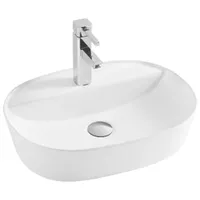 BASIN ABOVE COUNTER  | BASIN ABOVE COUNTER DEKKSON BAC 1291 MATT WHITE