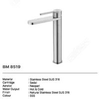 BASIN MIXER | BASIN MIXER SUS 316 DEKKSON BM 8519 MSN PVD