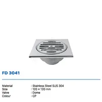 FLOOR DRAIN | FLOOR DRAIN SUS 304 DEKKSON FD 3041 PSS