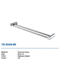 Towel Bar | TOWEL BAR DOUBLE DEKKSON TB 3509 BR GM