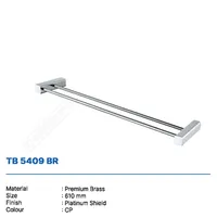 Towel Bar | TOWEL BAR DOUBLE DEKKSON TB 5409 BR GM