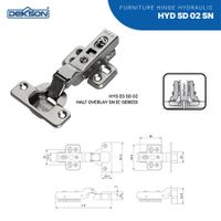 ENGSEL SENDOK | HINGE DEKKSON E SERIES HYD ES SD 02 HALF OVERLAY SN