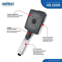 HAND SHOWER | HAND SHOWER DEKKSON HS 2209   CP