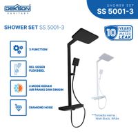 SHOWER SET | SHOWER SET 3 FUNCTION DEKKSON SS 5001-3 MB
