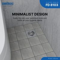 FLOOR DRAIN | FLOOR DRAIN DEKKSON FD 8103 BR CP