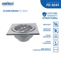 FLOOR DRAIN | FLOOR DRAIN SUS 304 DEKKSON FD 3041 PSS