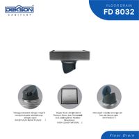 FLOOR DRAIN | FLOOR DRAIN SUS 304 DEKKSON FD 8032  SSS