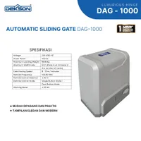 Sliding Gate | AUTOMATIC SLIDING GATE DEKKSON DAG-1000 COMPLETE SET (INC 4 TRACK)