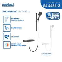 SHOWER SET | SHOWER SET 2 FUNCTION + SLIDING RAIL DEKKSON SS 4932-2 WH
