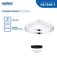 CORNER BASKET | CORNER BASKET PLASTIC DEKKSON CB 1549-1 MB