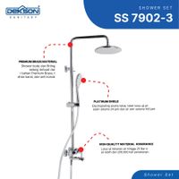 SHOWER SET | SHOWER SET 3 FUNCTION DEKKSON SS 7902-3  CP