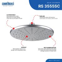 RAIN SHOWER | RAIN SHOWER DEKKSON RS 3555SC  CP