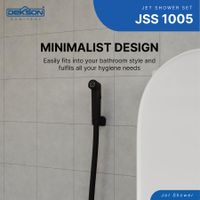 JET SHOWER SET | JET SHOWER SET DEKKSON JSS 1005SC MB