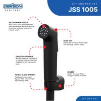 JET SHOWER SET | JET SHOWER SET DEKKSON JSS 1005SC MB