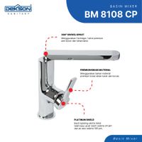 BASIN MIXER | BASIN MIXER DEKKSON BM 8108 CP