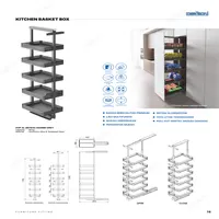 KITCHEN BASKET BOX | KITCHEN BASKET BOX DEKKSON POP AL BB7640 400MM GREY (3)