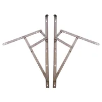 PAKET | PAKET FRICTION STAY TC 16" - SUS 304 + CASEMENT HANDLE TC 428 ( BK / WH )