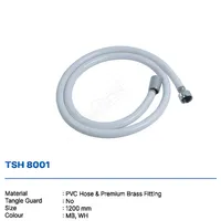 TOILET SHOWER HOSE | TOILET SHOWER HOSE DEKKSON TSH 8001-1200  MB
