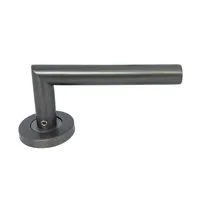 LEVER HANDLE TUBE ROSES ( LHTR ) | HANDLE DEKKSON LHTR 0003 GUN METAL