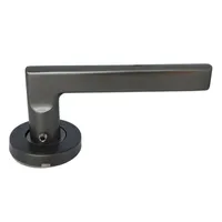 LEVER HANDLE TUBE ROSES ( LHTR ) | HANDLE DEKKSON LHTR 0039 GUN METAL