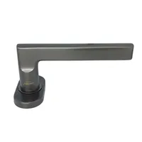LEVER HANDLE TUBE ROSES ( LHTR ) | HANDLE DEKKSON LHTR 0039 OVAL GUN METAL