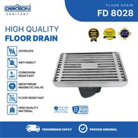 FLOOR DRAIN | FLOOR DRAIN SUS 304 DEKKSON FD 8028  SSS