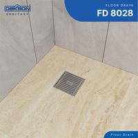 FLOOR DRAIN | FLOOR DRAIN SUS 304 DEKKSON FD 8028  SSS