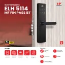 ELECTRONIC LOCK | ELECTRONIC LOCK HAMPTON ELH 5114 MF FIN PASS BT BLACK
