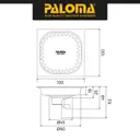 FLOOR DRAIN | PALOMA FLOOR DRAIN 3201 PSS