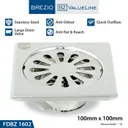 BREZIO FLOOR DRAIN BREZIO 1602 SSS
