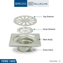 FLOOR DRAIN | BREZIO FLOOR DRAIN BREZIO 1602 SSS