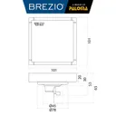 FLOOR DRAIN | BREZIO FLOOR DRAIN BREZIO 1802 SSS