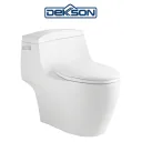 TOILET MONOBLOCK SIPHONIC | TOILET MONOBLOCK SIPHONIC DEKKSON TMS 1392 S TRAP WH