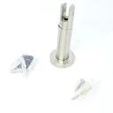 CUBICLE / TOILET MODEREN | CUBICAL TOILET (KAKI) DEKKSON CT001 (8-10MM) PSS