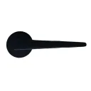 LEVER HANDLE ROSES ( LHR ) | HANDLE HAMPTON LHR 520 AL MATT BLACK
