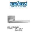 LEVER HANDLE ROSES ( LHR ) | HANDLE DEKKSON LHR 67102 AL SN