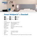 SMART ELECTRICAL | DEON SMART WALLPAD 4 INCH