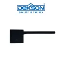 LEVER HANDLE ROSES ( LHR ) | HANDLE DEKKSON LHR 67104 AL MATT BLACK
