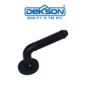 LEVER HANDLE TUBE ROSES ( LHTR ) | HANDLE DEKKSON LHTR 8108 MATT BLACK