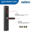 ELECTRONIC LOCK DEKKSON | ELECTRONIC LOCK DEKKSON EL T33 GREY