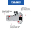STOP VALVE | STOP VALVE 2 OUT DEKKSON SV 8004-2  GM