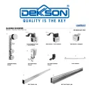 SLIDING SHOWER GLASS DEKKSON SS8490 ACC PSS
