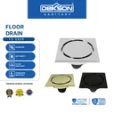 FLOOR DRAIN | FLOOR DRAIN DEKKSON FD 9808 BR  CP